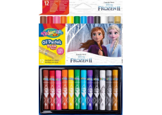 Colorino Olejové pastelky Disney Frozen okrúhle 12 farieb