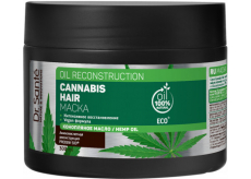 Dr. Santé Cannabis maska pre slabé a poškodené vlasy s konopným olejom 300 ml