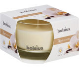 Bolsius True Scents Vanilla - Vanilka vonná sviečka v skle 90 x 63 mm