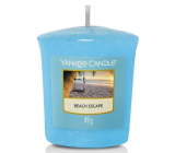 Yankee Candle Beach Escape - Únik na pláž vonná sviečka votívny 49 g