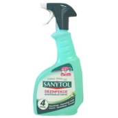 SANYTOL Limetka 4 účinky univerzálny dezinfekčný čistiaci prostriedok rozprašovač 500 ml
