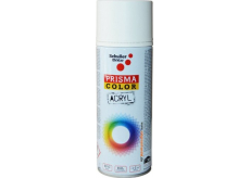 Schuller Eh klar Prisma Color Lack akrylový sprej R9016 Dopravné biela mat 400 ml