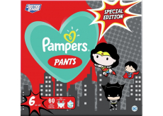 Pampers Pants Special Edition veľkosť 6, 15+ kg plienkové nohavičky 60 kusov krabice