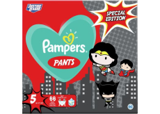 Pampers Pants Special Edition veľkosť 5, 12 - 17 kg plienkové nohavičky 66 kusov krabice