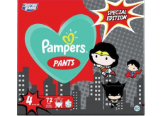 Pampers Pants Special Edition veľkosť 4, 9 - 15 kg plienkové nohavičky 72 kusov krabice