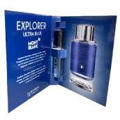 Montblanc Explorer Ultra Blue parfémovaná voda pro muže 2 ml s rozprašovačem, vialka