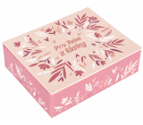 Albi Hrací krabička na peníze Květy 11 x 9 x 3,5 cm