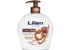 Lilien Exclusive Macadamia krémové tekuté mydlo dávkovač 500 ml