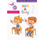 Ditipo Zábavný sešit Hurá do školy 2 pro děti 5 - 7 let 16 stran 215 x 275 mm