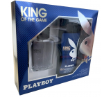 Playboy King of The Game toaletní voda 60 ml + sprchový gel 250 ml, dárková sada pro muže