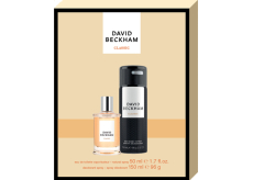 David Beckham Classic toaletná voda 40 ml + dezodorant sprej 150 ml, darčeková sada pre mužov