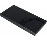 Albi Mužská záležitost dárková papírová krabička Černá 25 x 11 x 2 cm