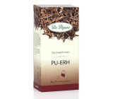 Dr. Popov Pu-Erh polofermentovaný čaj s nízkym obsahom kofeínu na kontrolu hmotnosti a duševnú pohodu 20 x 1,5 g