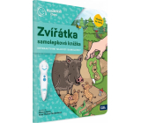 Albi Kúzelné čítanie Samolepková kniha Zvieratá Vek 3+