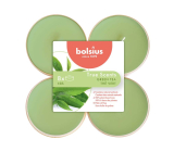 Bolsius Aromatic 2.0 Green Tea - Zelený čaj maxi vonné sviečky 8 kusov, doba horenia 8 hodín