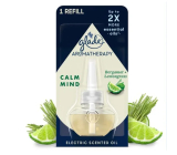 Glade Aromatherapy Electric Scented Oil Calm Mind Bergamot + Lemongrass tekutá náplň do elektrického osviežovača vzduchu 20 ml