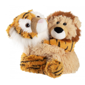 Albi Hrejivý plyš s vôňou levandule Tiger a lev v páre 21 cm