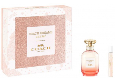 Coach Dreams Sunset parfumovaná voda pre ženy 60 ml + parfumovaná voda pre ženy 7,5 ml, darčeková sada pre ženy