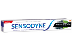Sensodyne Natural White zubná pasta s aktívnym uhlím 75 ml
