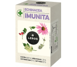 Leros Echinacea imunita bylinná zmes s echinaceou a šípkami, ktoré podporujú prirodzenú imunitu organizmu 20 x 1,5 g