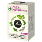 Leros Calm menštruačný bylinný čaj na celkovú podporu zdravia žien 20 x 1,5 g