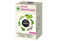 Leros Calm menštruačný bylinný čaj na celkovú podporu zdravia žien 20 x 1,5 g