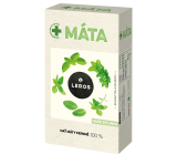 Leros Máta bylinný čaj přispívá k normální funkci dýchací soustavy i k dobrému trávení 20 x 1,5 g