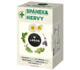 Leros Spánok a nervy bylinný čaj na upokojenie nervov, relaxáciu a pokojný spánok 20 x 1,3 g