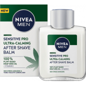 Nivea Men Sensitive Pro balzám po holení s konopím pro muže 100 ml