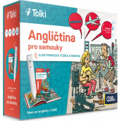 Albi Tolki Tužka elektronická 2.0 + interaktivní mluvící kniha Angličtina pro samouky - cestování