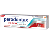 Parodontax Gum+Breath a Sensitivity bieliaca zubná pasta 75 ml