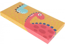 Albi Papierová darčeková krabička Dinosaury 22,4 x 10,8 x 1,8 cm