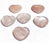 Rozmarín Hmatka, liečivý drahokam v tvare srdca prírodný kameň 3 cm 1 kus, kameň lásky