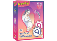VitaHarmony GraviPop Lollipop úľava pri nevoľnosti v tehotenstve doplnok stravy 12 kusov