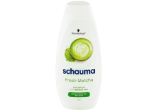 Schauma Fresh Matcha šampón na mastné korienky a suché končeky 400 ml