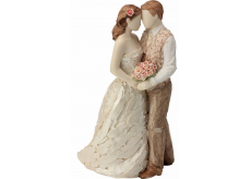 Arora Design Oslava lásky socha zamilovaného páru Figúrka z živice 17 cm