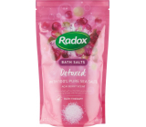 Radox Detoxed kúpeľová soľ 900 g