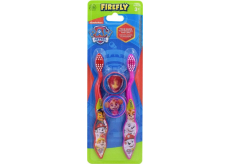 Zubná kefka Firefly Paw Patrol s uzáverom pre deti 2 kusy