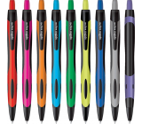 Spoko Active guľôčkové pero, modrá náplň, 0,5 mm 1 ks rôzne farby