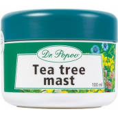 Dr. Popov Tea Tree dezinfekčná masť na opary, akné, kožné problémy 100 ml