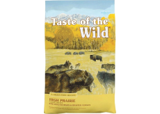 Taste of the Wild High Prairie Canine Recipe kompletné krmivo pre dospelé psy všetkých plemien 18 kg