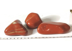 Jaspis červený Tromlovaný prírodný kameň 160 - 220 g, 1 kus, plná starostlivosť o kameň