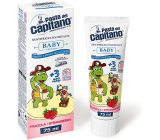 Pasta Del Capitano Baby Strawberry zubná pasta pre deti od 3 rokov 75 ml