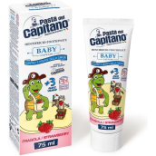 Pasta Del Capitano Baby Strawberry zubná pasta pre deti od 3 rokov 75 ml