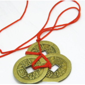 3 čínske mince FengShui pre bohatstvo, šťastie a úspech