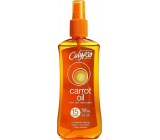 Calypso Carrot Oil SPF15 karotkový olej na opalování 200 ml