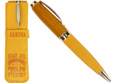Albi Darčekové pero v puzdre Gábina 12,5 x 3,5 x 2 cm