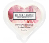 Heart & Home Kvetinová harmónia Prírodný vonný vosk Soy 26 g