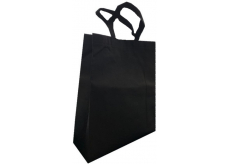 Látková nákupná taška čierna 33 x 40 x 12 cm