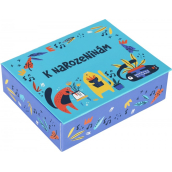 Albi Hrací krabička na peníze Kočky 11 x 9 x 3,5 cm